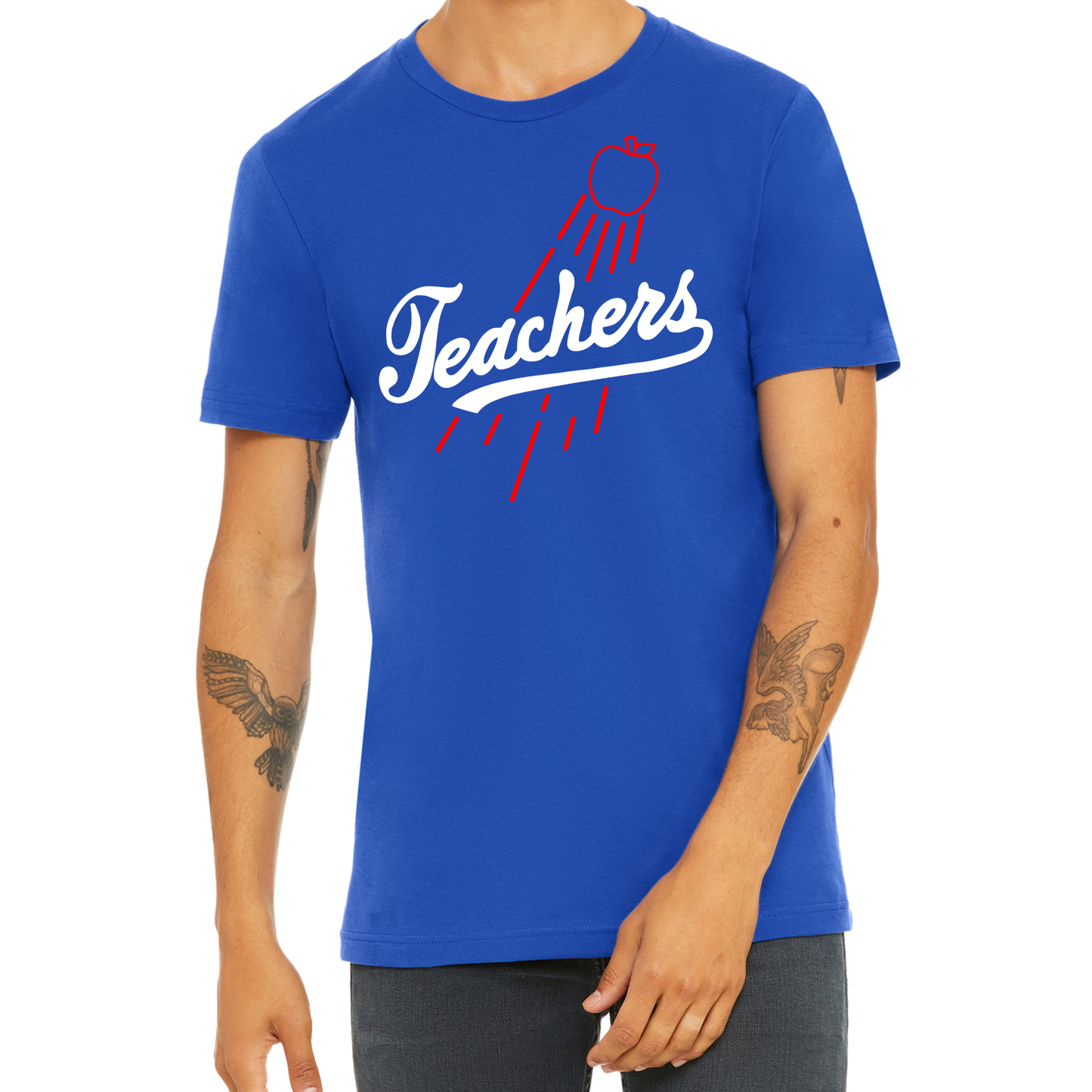 Teachers LA Baseball Inspired T-Shirt