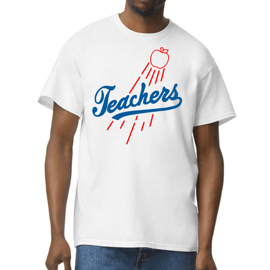 Teachers LA Baseball Inspired T-Shirt